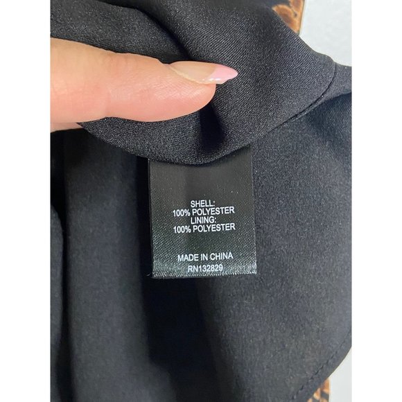 MAJORELLE Charli Mini Dress Leopard-sz Small - Picture 9 of 11